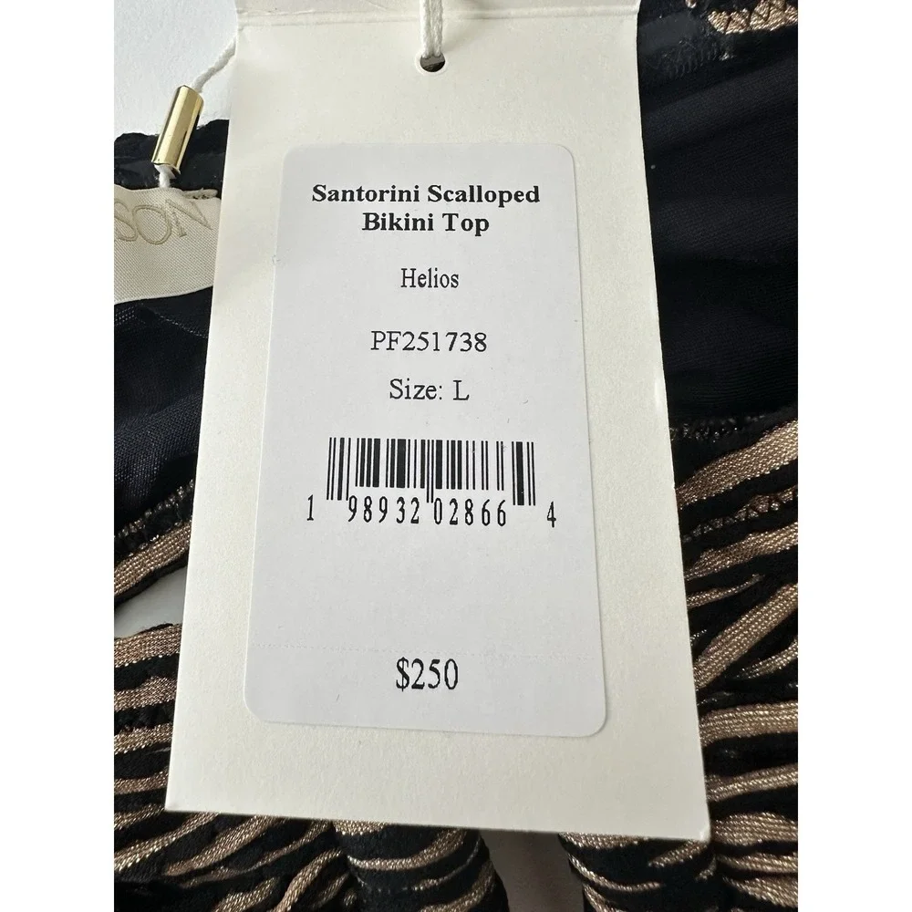 New ULLA Johnson Zahara Bikini Set Swimsuit Women's Large Beach MSRP $470